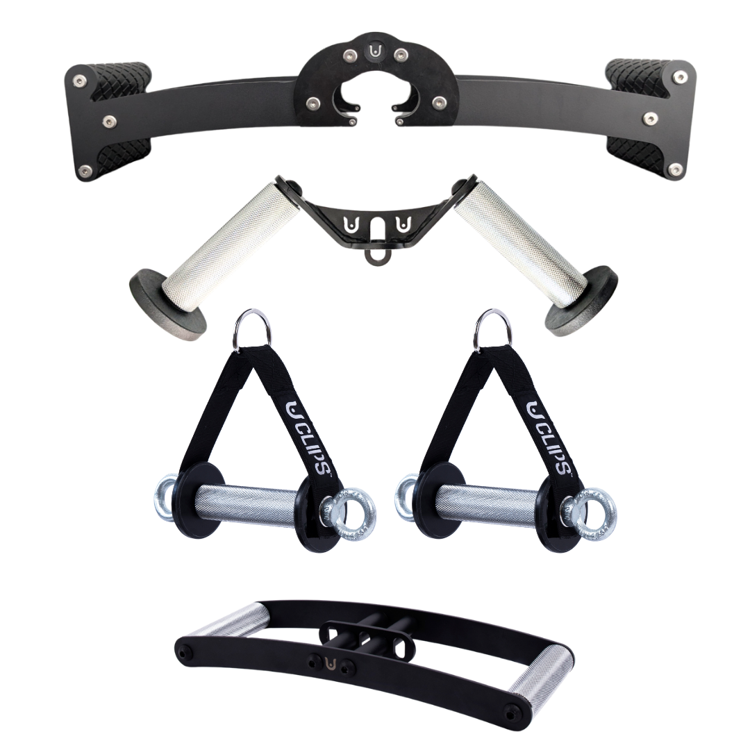 Back Bar + W Grip + Smile Handles + Horizon Grip