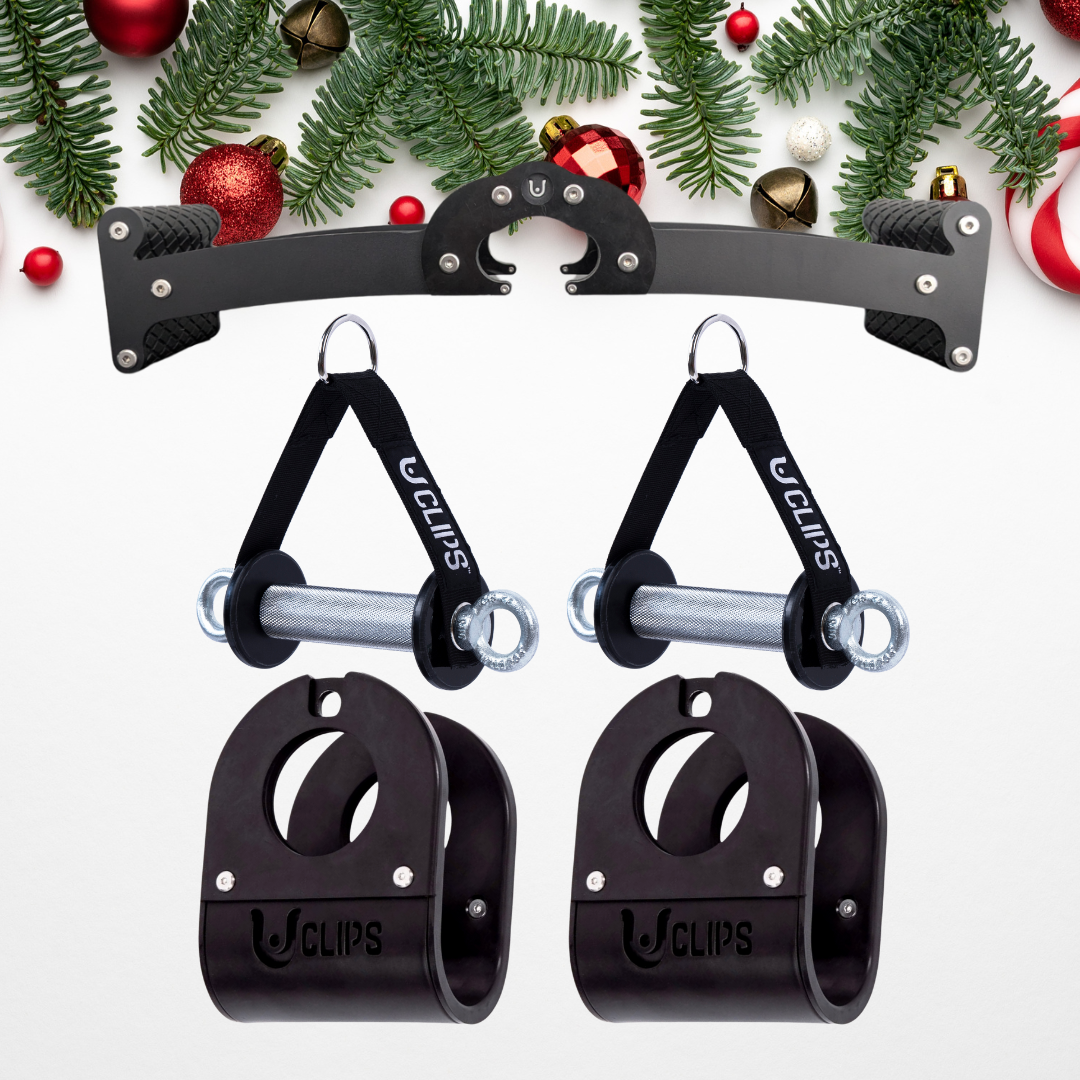 【新品・未使用】 Uclips オリンピックバーベル専用 ユークリップス U Clips + Smile Handles + Back Bar – Uclips